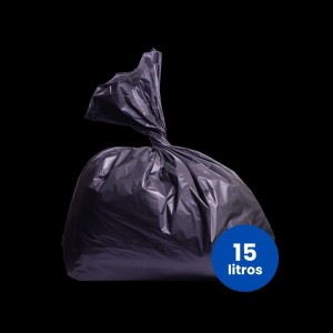 SACO DE LIXO REFORÇ EMBALAC 15L 50UN 39X58CM