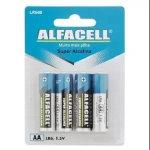 PILHA ALCALINA AA ALFACELL