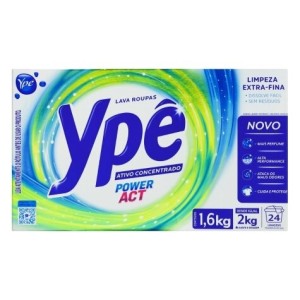SABÃO EM PÓ YPÊ POWER ACT 1,6kg