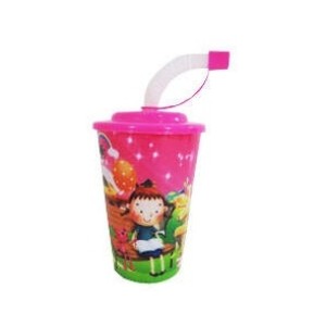 COPO PLÁSTICO INFANTIL ALIBABY 250ML