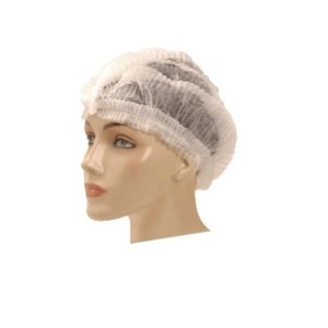 TOUCA DESCART TNT BRANCA 6UNID