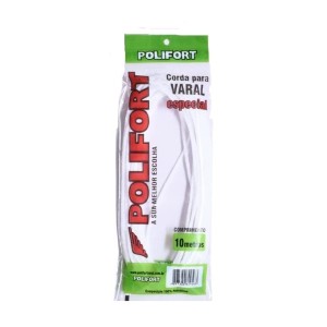 CORDA DE VARAL POLIFORT BRANCO 10MS