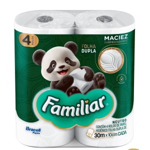 PAPEL HIG FAMILIAR FD 4R 30M