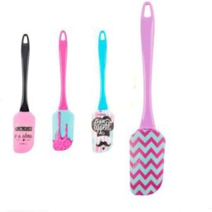 ESPATULA DE SILICONE ESTAMPADA COLOR