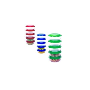 CONJUNTO POTE PLAST ERCA REDONDO 5UN