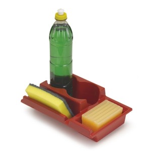 PORTA DETERGENTE E SABÃO COM 3 DIVISÓRIAS PLASNORTHON.