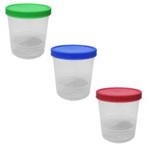 POTE PLASTICO C/ TAMPA DE ROSCA ERCAPLAST 500ML