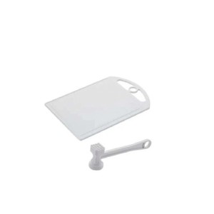 TÁBUA DE PLÁSTICO C/ MARTELO E AFIADOR COAMIL