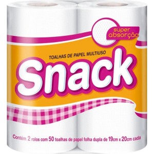 PAPEL TOALHA SNACK 50UN