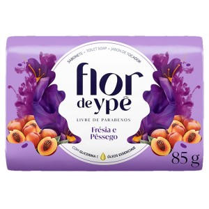 SABONETE FLOR DE YPE FRESIA/PESSEGO 85G