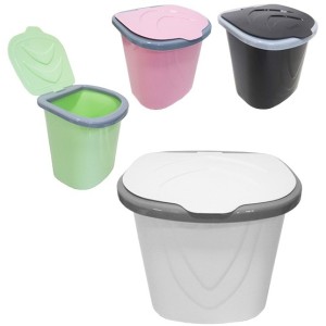 LIXEIRA COM TAMPA P/PIA KEITA